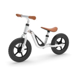Charlie loopfiets in zilver